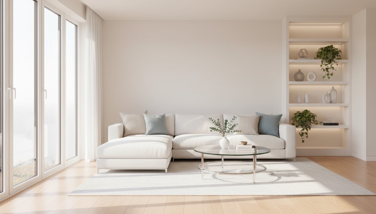 Move-in / move-out cleaning — a freshly cleaned space